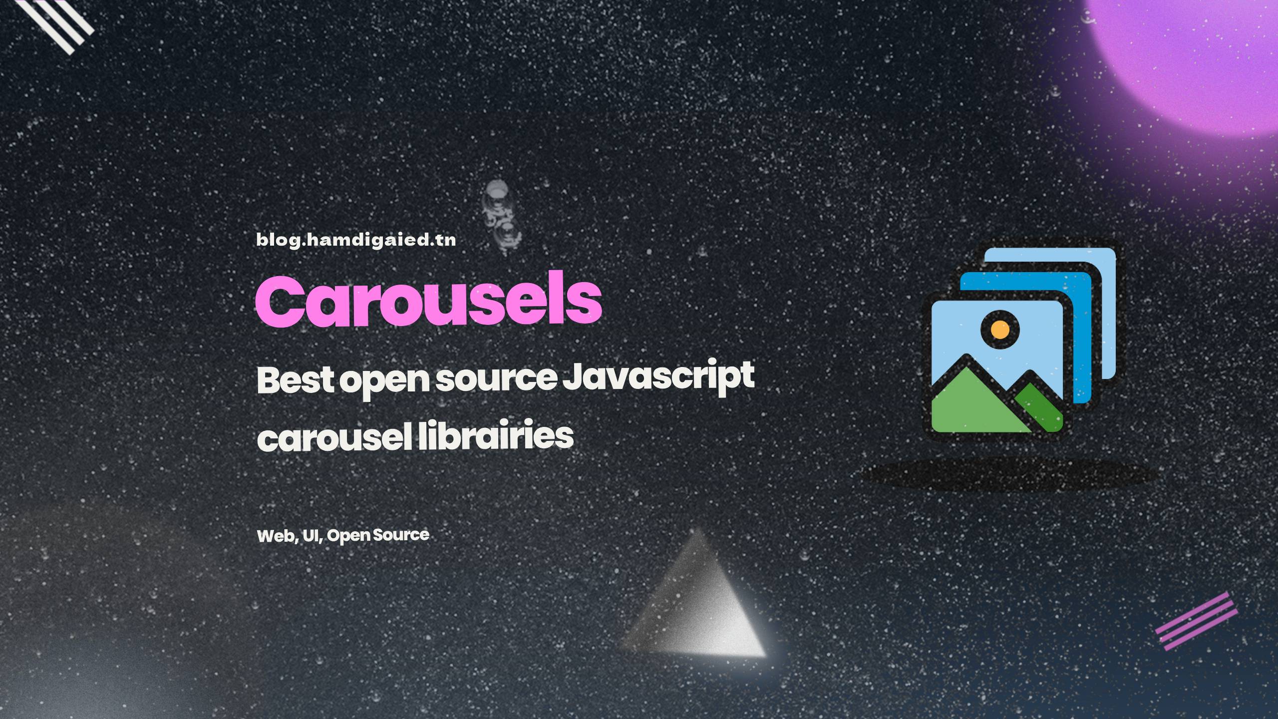 Best collection of open source Javascript carousel librairies